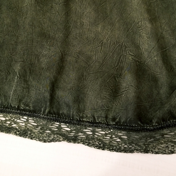 {S} Zadig & Voltaire Theresa Blouse In Army Green - Picture 6 of 14